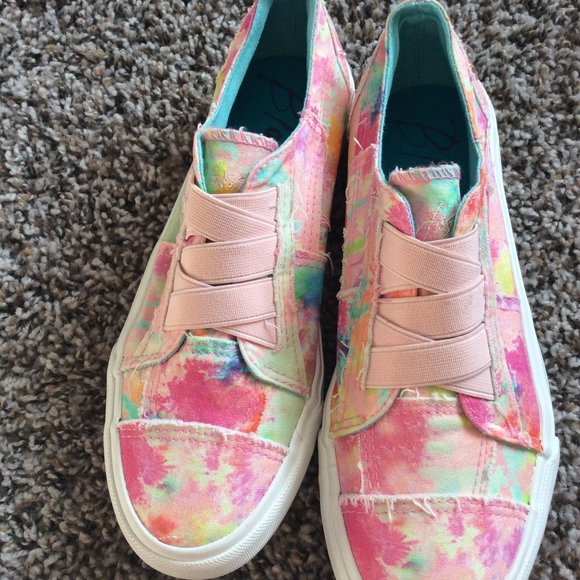 Blowfish Borell Floral Womens Shoes Slip Ons Sneakers Canvas Sz 6.5 - Picture 8 of 10
